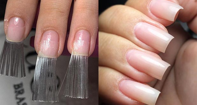 tipos de alongamento de unhas