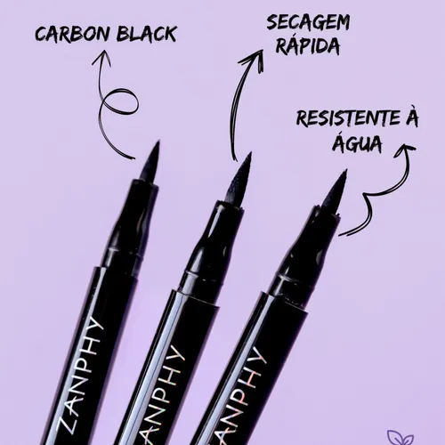 Resenha Completa: Caneta Delineadora Zanphy Carbon Black – Vale a Pena?