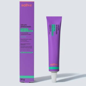 Review Sérum Antissinais Retinol e Ácido Hialurônico 30g Sallve: Poder rejuvenescedor em um frasco inteligente