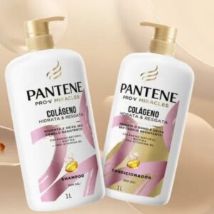 Shampoo Pantene PRO-V Miracles Colágeno Hidrata e Resgata 1L: Review completo e análise detalhada de resultados
