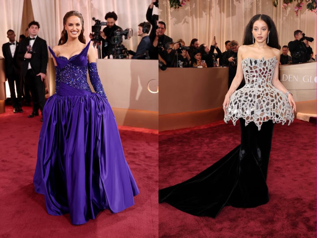 Os melhores looks das famosas no Globo de Ouro 2026