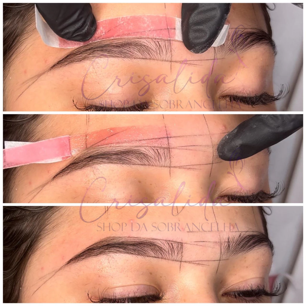 Kit 56 Tiras de Cera Depilflax para Sobrancelhas e Buço