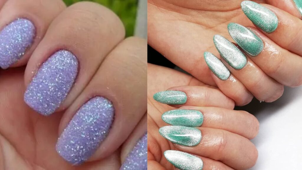 8 Unhas com Textura