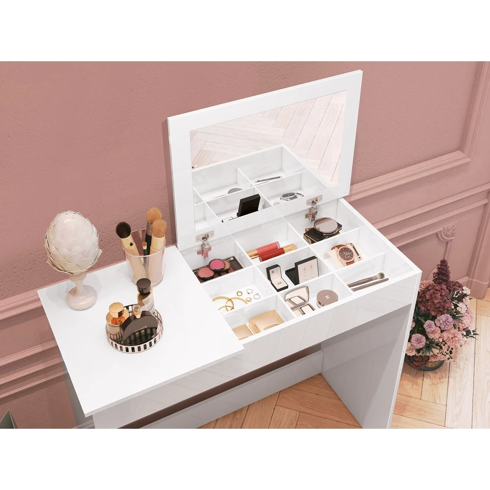 Review: Penteadeira Escrivaninha com Espelho e Porta Joias Paris