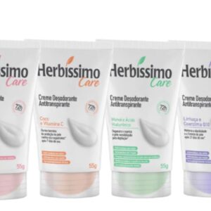 Herbíssimo Care Creme Desodorante Antitranspirante: Vale a Pena Comprar? Testei as 4 Versões